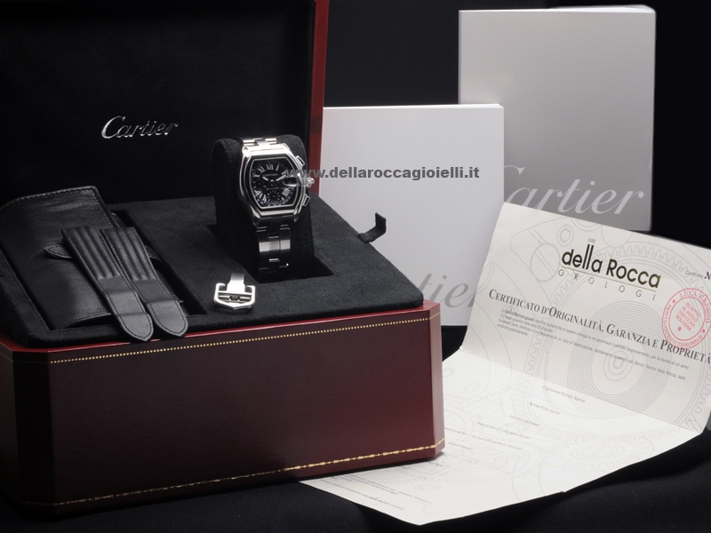 cartier roadster chronograph w62020x6