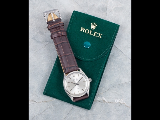 Rolex AirKing 34 Argento Silver Lining   Watch  5500
