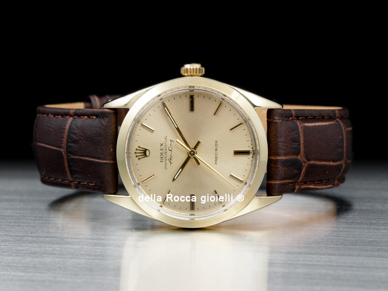 Rolex Air-King Gold Plated Watch 5520