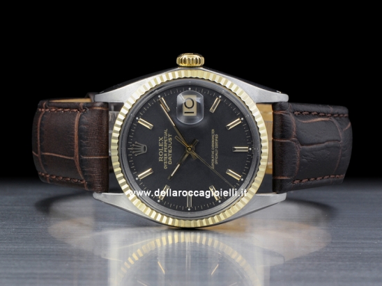 Rolex Datejust 36mm Nero/Black/Noir  Watch  1601 