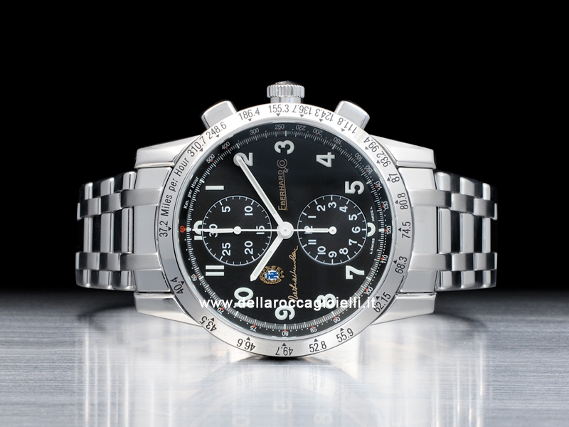 Eberhard \u0026 Co. Tazio Nuvolari Gold Car Grande Taille Watch 31038