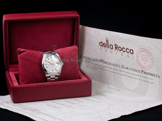 Rolex Date 34 Oyster Silver/Argento  Watch  15200