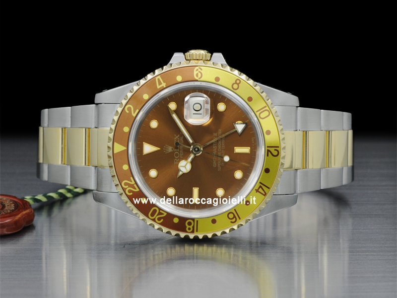 Rolex GMT-Master II Tigers Eye Watch 16713