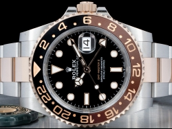 Rolex GMT-Master II Rootbeer Ceramic Bezel Oyster Everose - Full Set  126711CHNR 