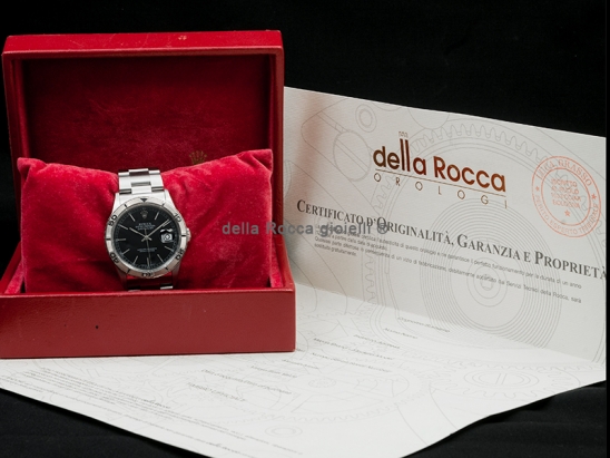 Rolex Datejust Turnograph 36 Black/Nero  Watch  16264