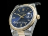 Rolex Date 34 Oyster Blue/Blu  Watch  15223 