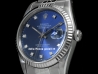 Rolex Datejust 36 Diamonds Blue/Blu 16234