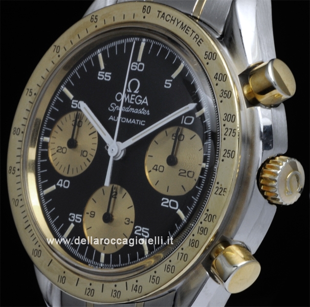 omega speedmaster automatic oro