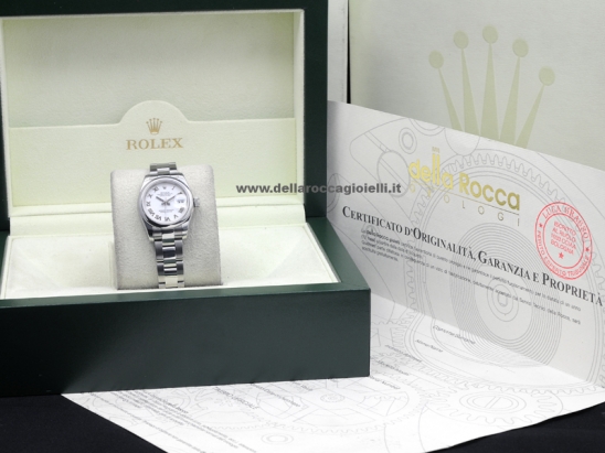 Rolex Datejust 26 Oyster White/Bianco  Watch  179160