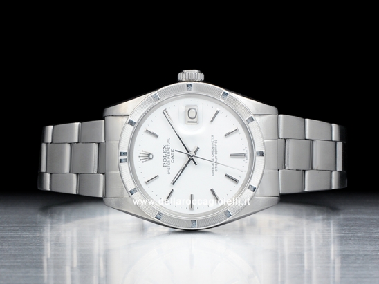 Rolex Date 34 White/Bianco  Watch  1501