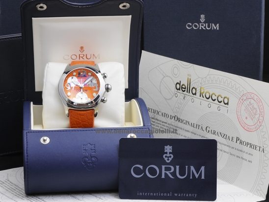 Corum Bubble Chronograph Orange  Watch  396.150.20 
