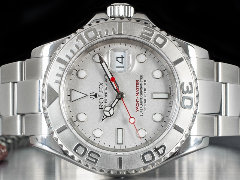 Rolex Yacht-Master Platinum/Platino Watch 16622