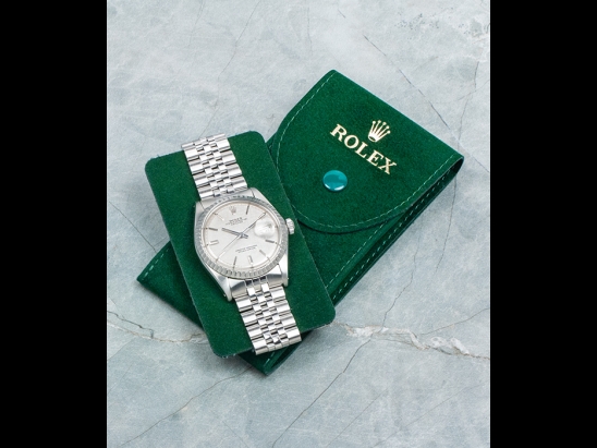 Rolex Datejust 36 Argento Corteccia Jubilee Heavenly Horses   Watch  1603 