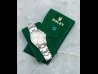 Rolex  Date 34 Argento Oyster Silver Lining   Watch  15210