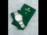 Rolex Date 34 Argento Oyster Silver Lining  15210