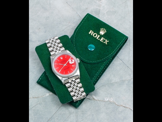 Rolex Datejust 36 Rosso Jubilee Ferrari Red  Watch  16220 