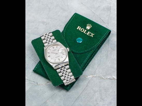 Rolex Datejust 34  Argento Corteccia Jubilee Heavenly Horses  Watch  1601