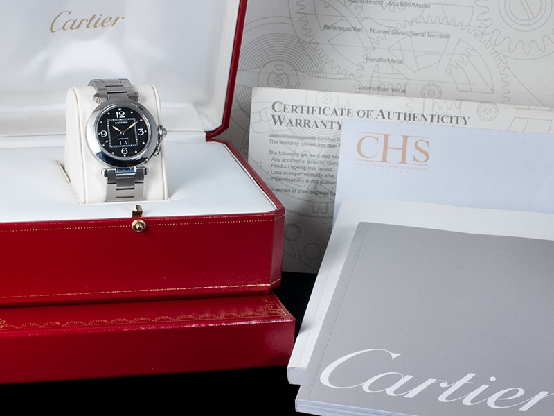 Cartier Pasha C Big Date Black/Nero 