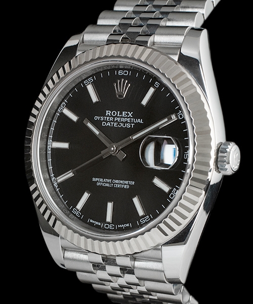 Rolex Datejust II 41 Nero Jubile Royal 