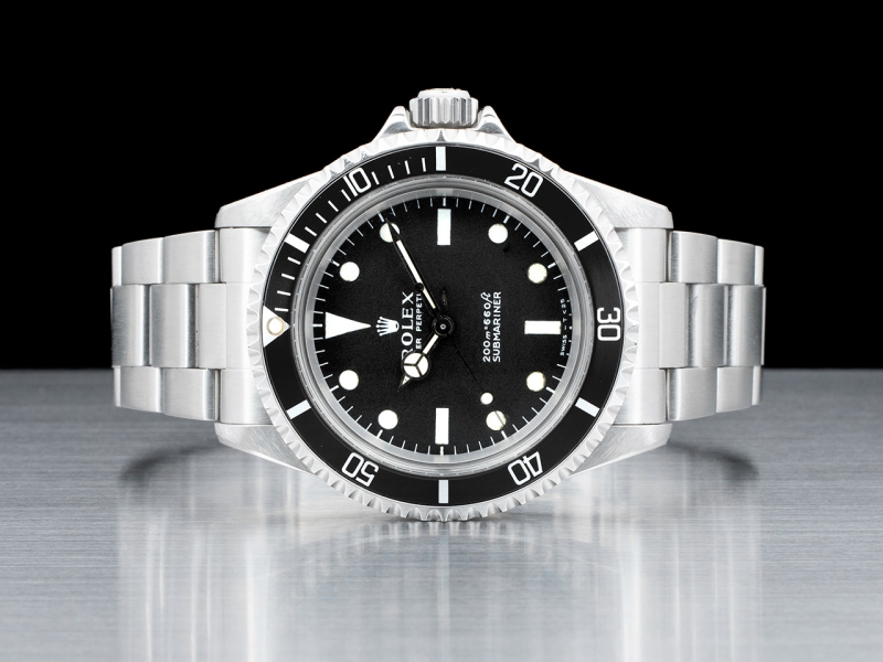 Rolex Submariner Black Matt Maxi Dial - Rolex Service Guarantee Watch 5513