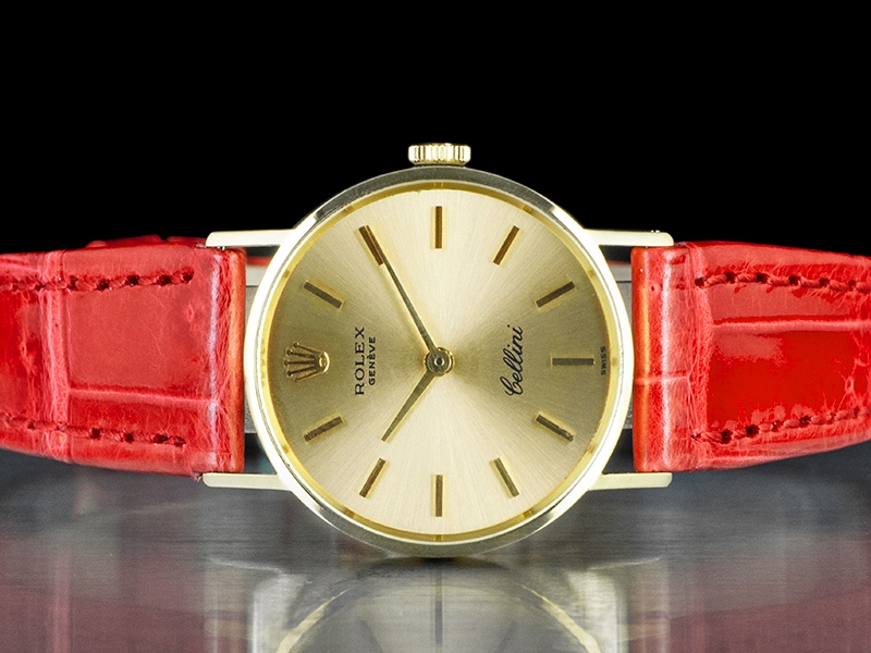 Rolex Cellini Lady Champagne Watch 3810