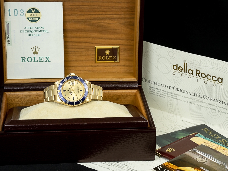 Rolex Day Rolex Nuovo O Usato Rolex Submariner Date Universo Oro