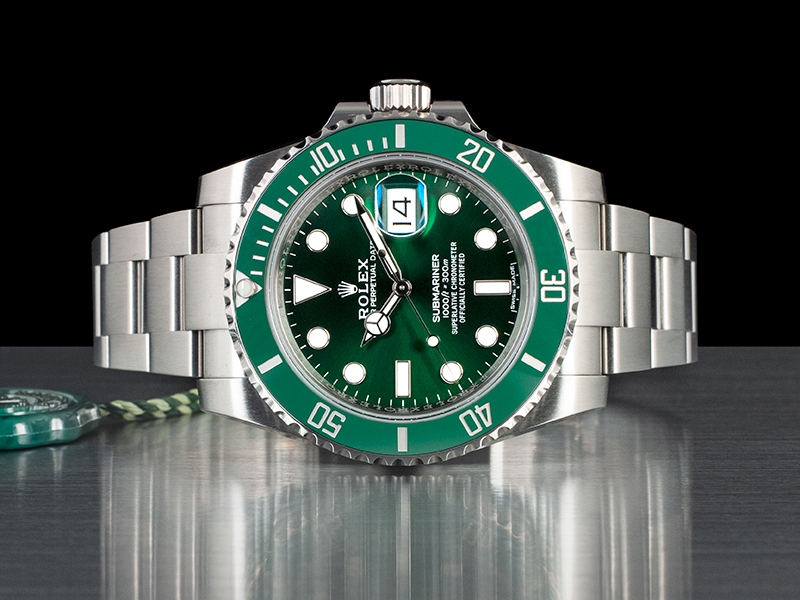 Ролекс (Rolex) Submariner Date Green Ceramic Bezel Hulk - Full Set 116610LV