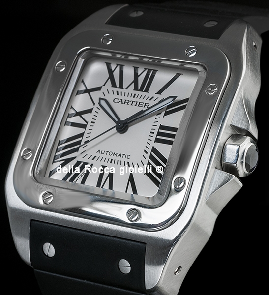 Cartier Santos 100 Watch W20073X8 / 2656