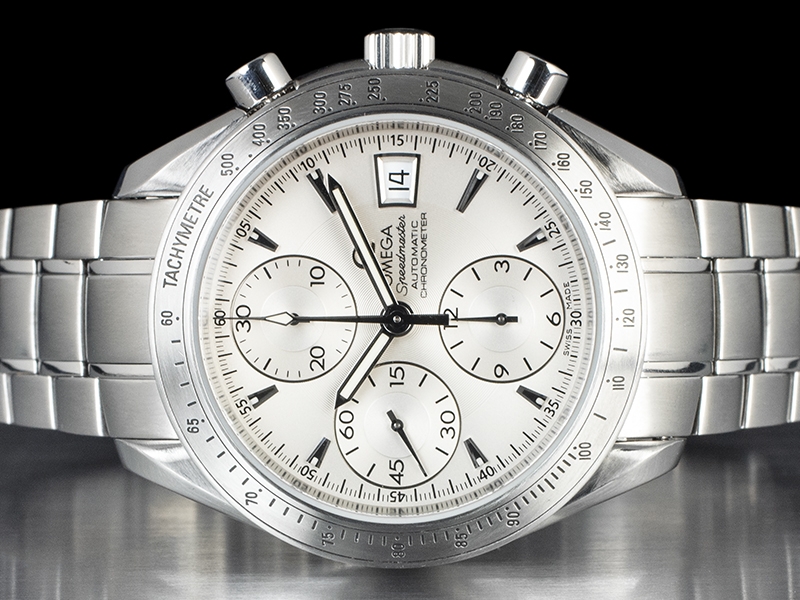 Omega Speedmaster Date Silver/Argento 