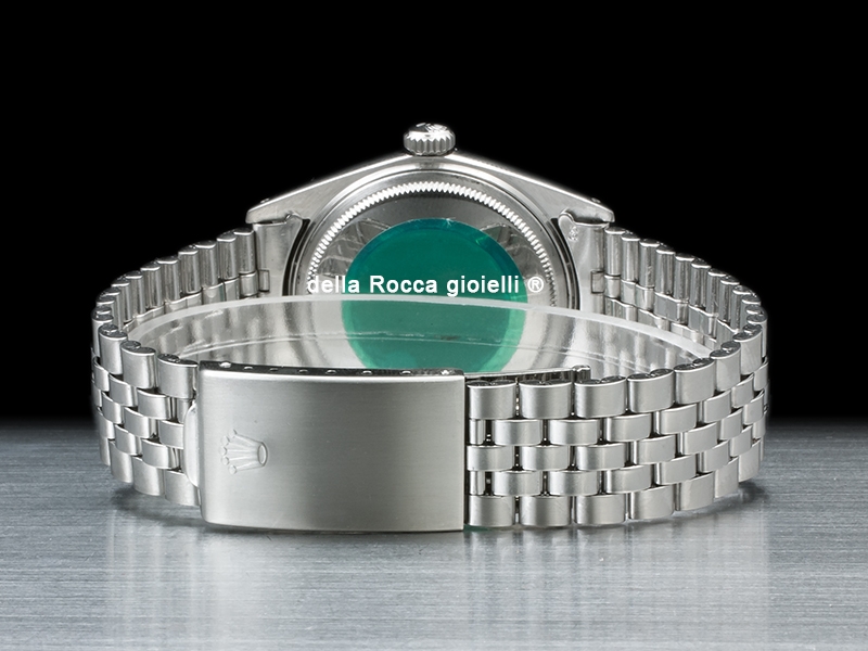 Rolex Datejust 36 Jubilee Silver Wide Boy/ Argento Wide Boy 1601