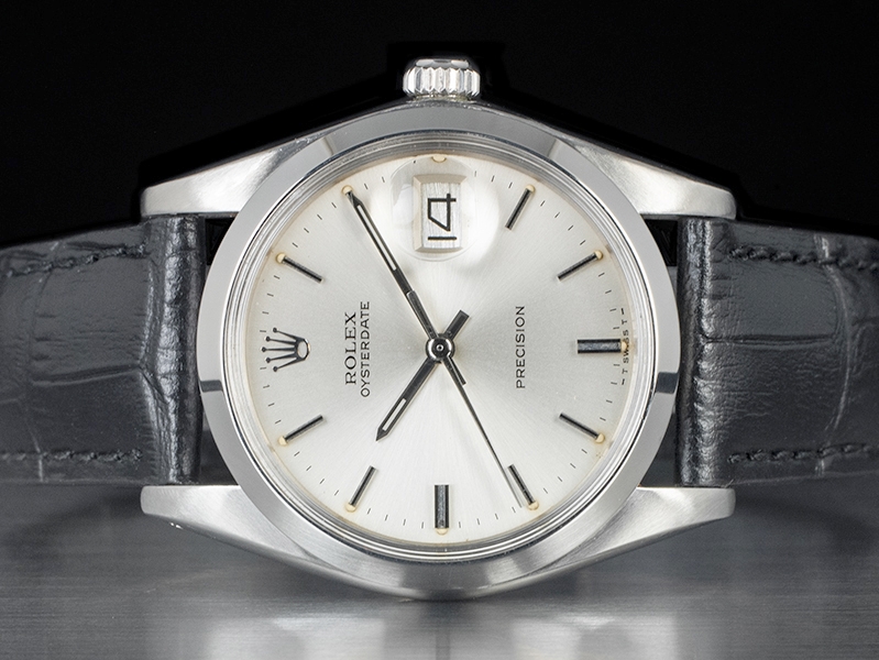 Rolex Oysterdate Precision 34 Argento 