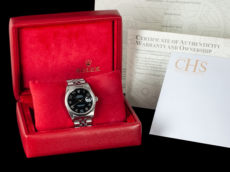 Rolex Datejust 36 Nero Jubilee Royal 