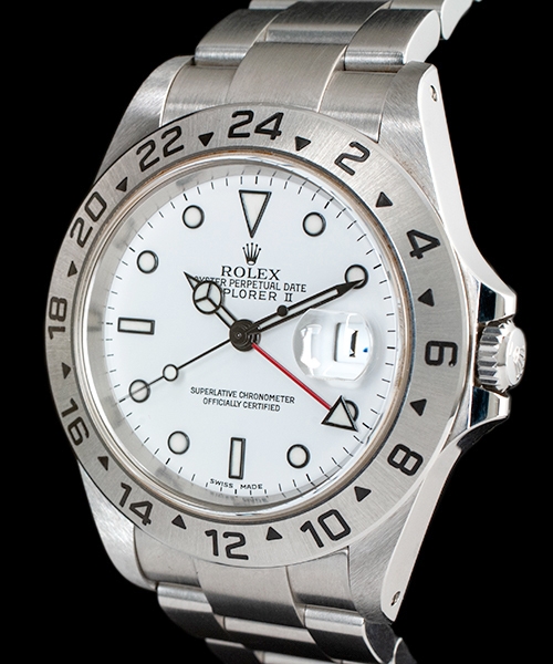 Rolex Explorer II SEL White/Bianco Full Set Watch 16570