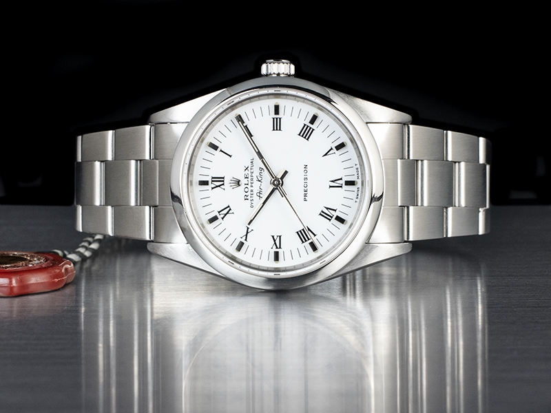 Rolex Air-King 34 Bianco Oyster White 