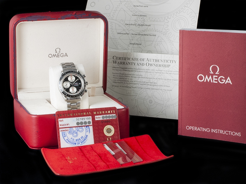 Omega Speedmaster Date Black/Nero Watch 32105100