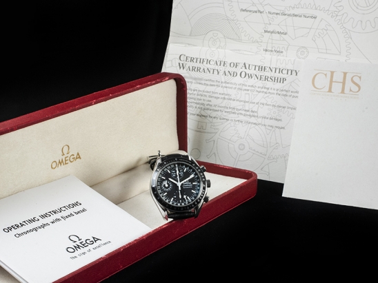 Omega Speedmaster Day-Date Black/Nero Watch 3820.50.00