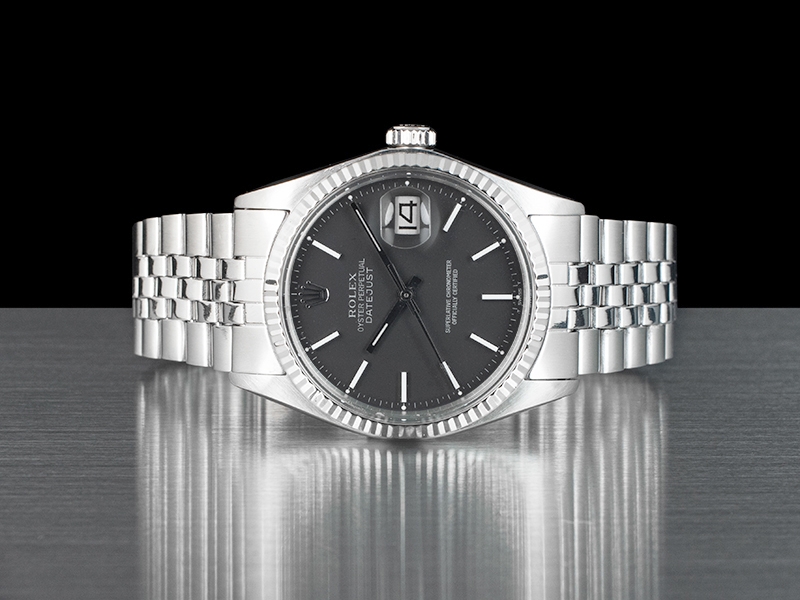 Ролекс (Rolex) Datejust 36 Nero Jubilée Matt Black Onyx 1601