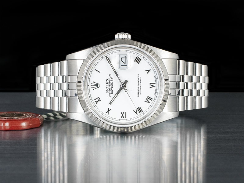 Rolex Datejust 36 Bianco Jubilee White 