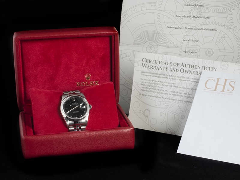 Rolex Datejust 36 Nero Jubilee Royal 