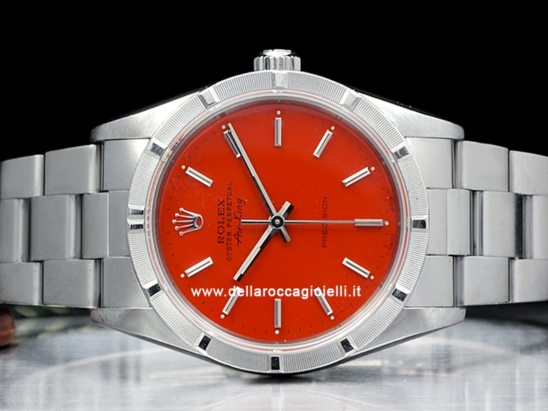 Rolex Air-King Oyster Red/Rosso Watch 14010