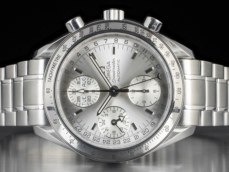 Omega Speedmaster Day-Date Silver 