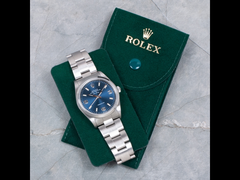 Vajrateja Rolex Datejust 41 Al Polso Blue Dial Rolex Air King