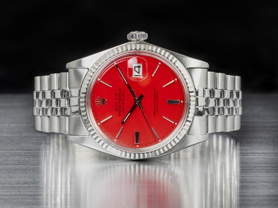 Rolex Datejust 36 Rosso Jubilee Ferrari Red 1601