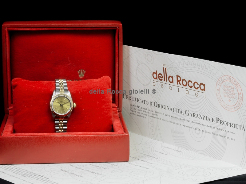 Rolex Oyster Perpetual Lady 24 Jubilee Champagne Watch Rolex Oyster Perpetual Lady 24 Jubilee Champagne Watch