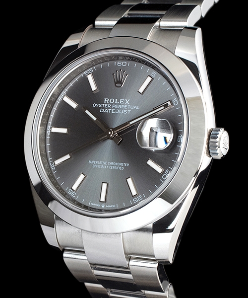 Rolex Datejust II 41 Oyster Ardesia/Slate - Full Set Watch 126300