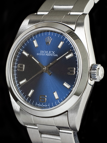 Rolex Oyster Perpetual 31 Oyster Blue/Blu Watch 77080
